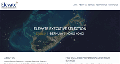 Desktop Screenshot of elevateselection.ie