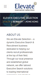 Mobile Screenshot of elevateselection.ie